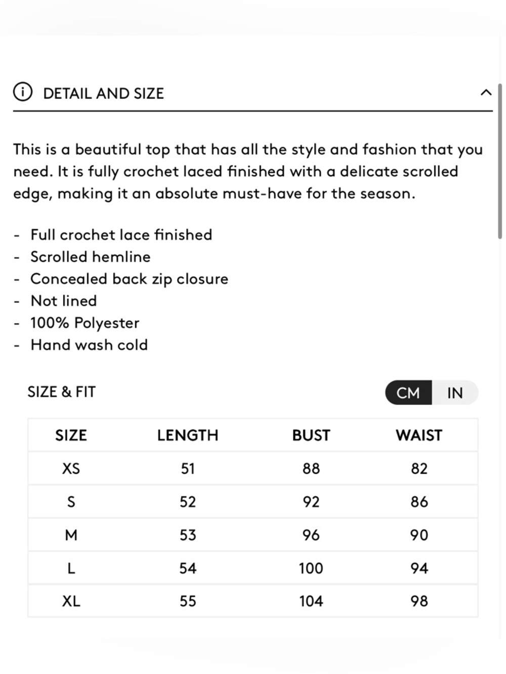 Sassy Start Sleeveless Crochet Lace Top in White- Chicwish - Picture 8 of 10